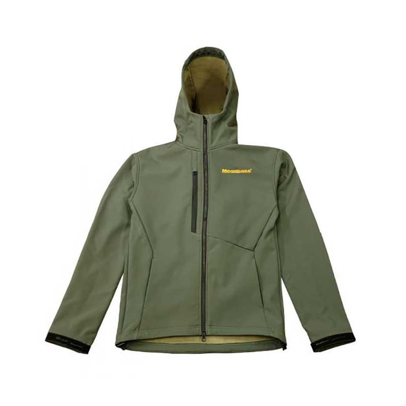 Veste Homme Megabass Blowattack Hoodie - Olive