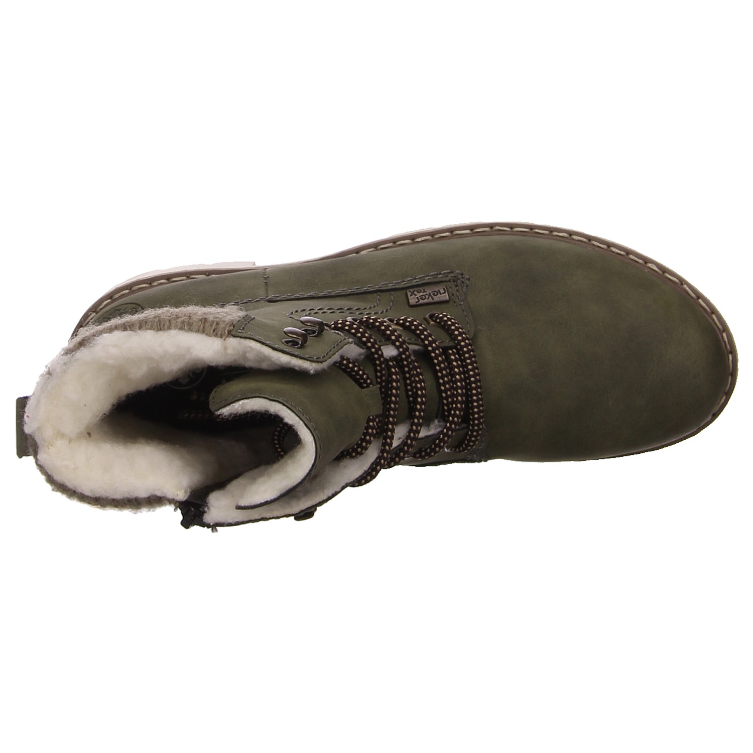 Rieker Schnürboots grün grün