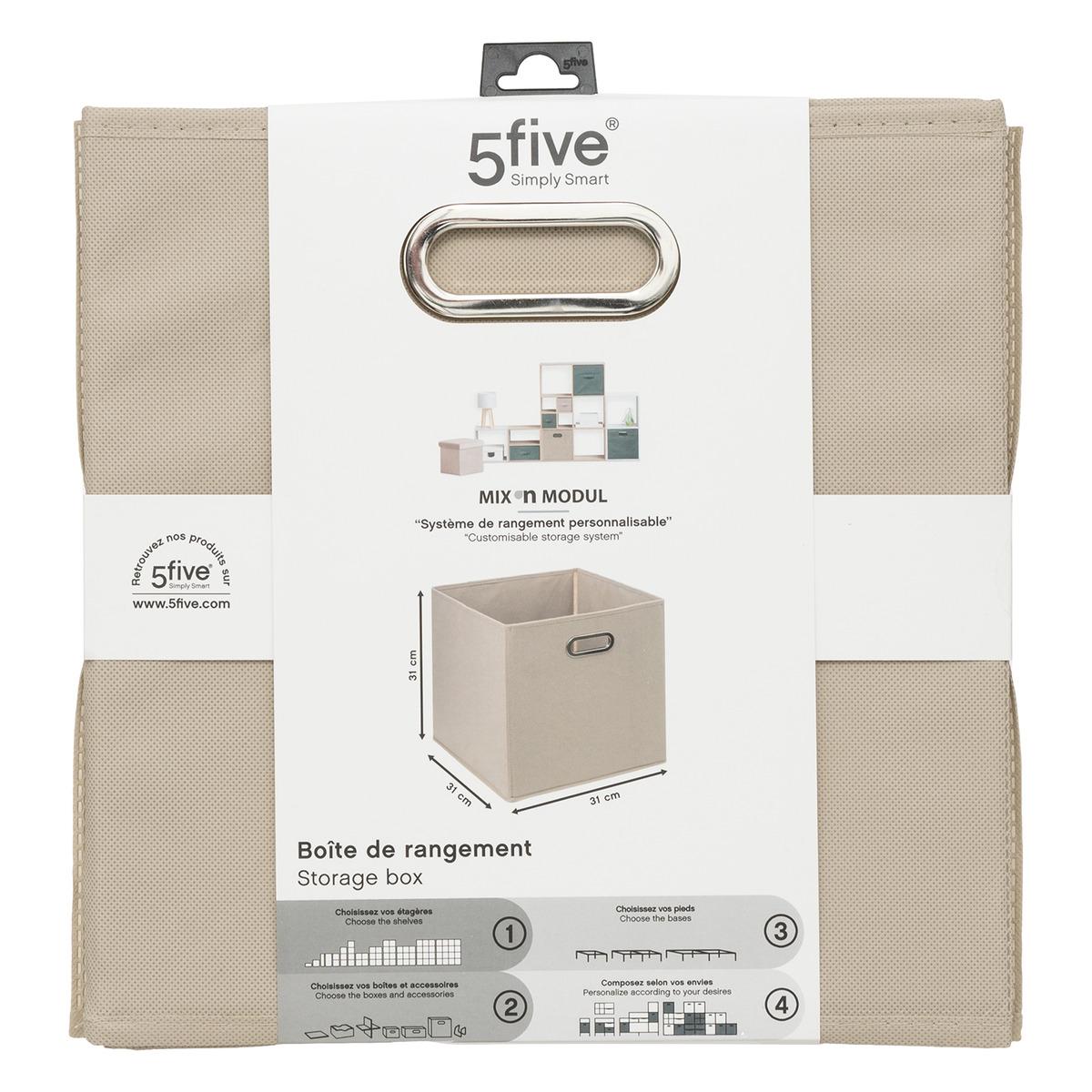 BOITE DE RANGEMENT 31X31CM LIN