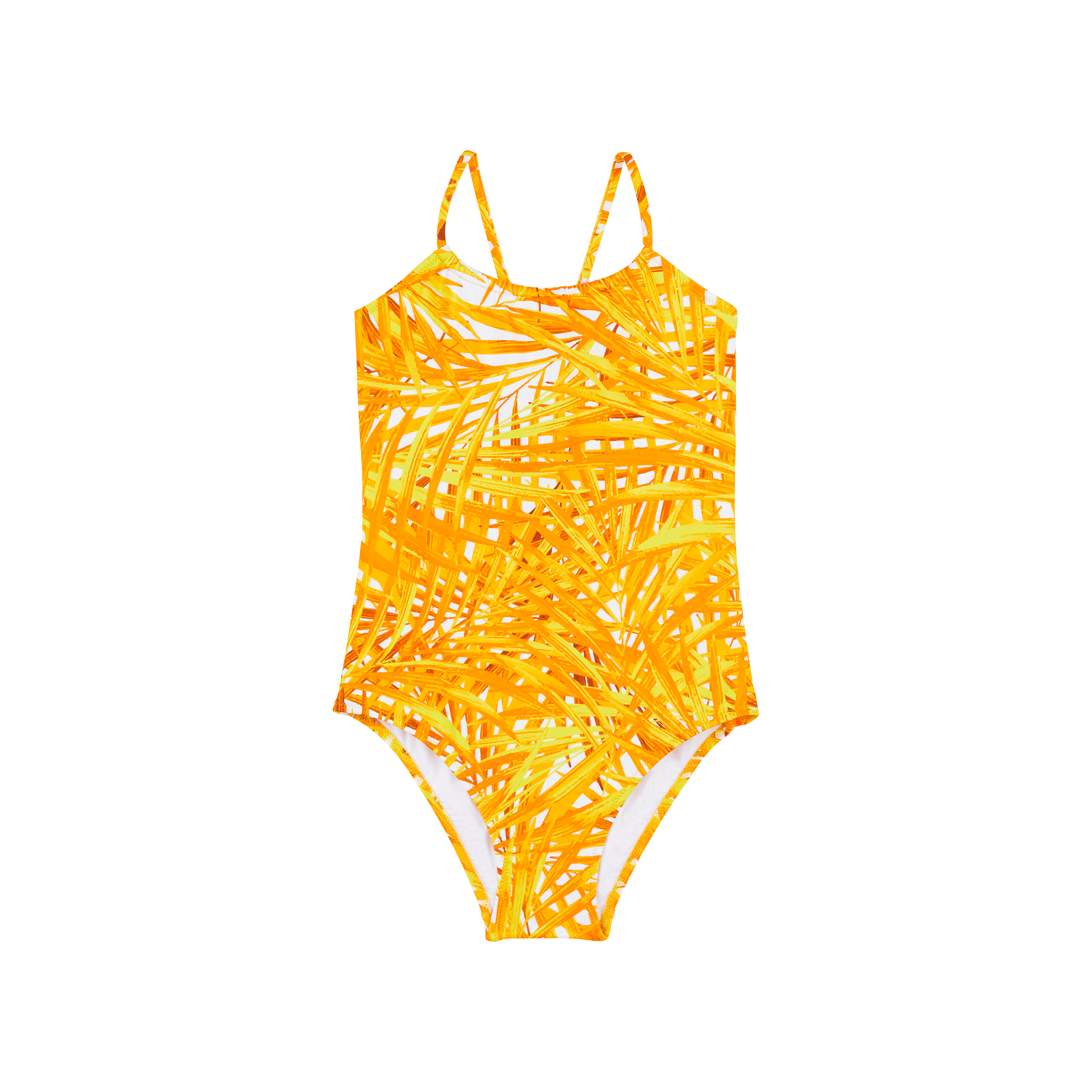 Maillot de Bain Une Pièce Fille Palm Leaves