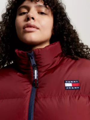 Jaqueta puffer Alaska com capuz Curve