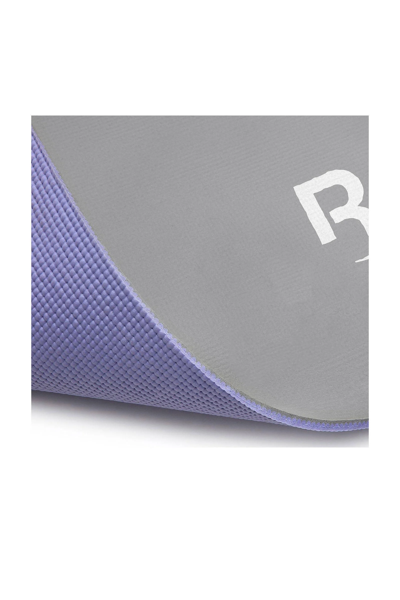 Reebok yogamat 6mm paars/grijs