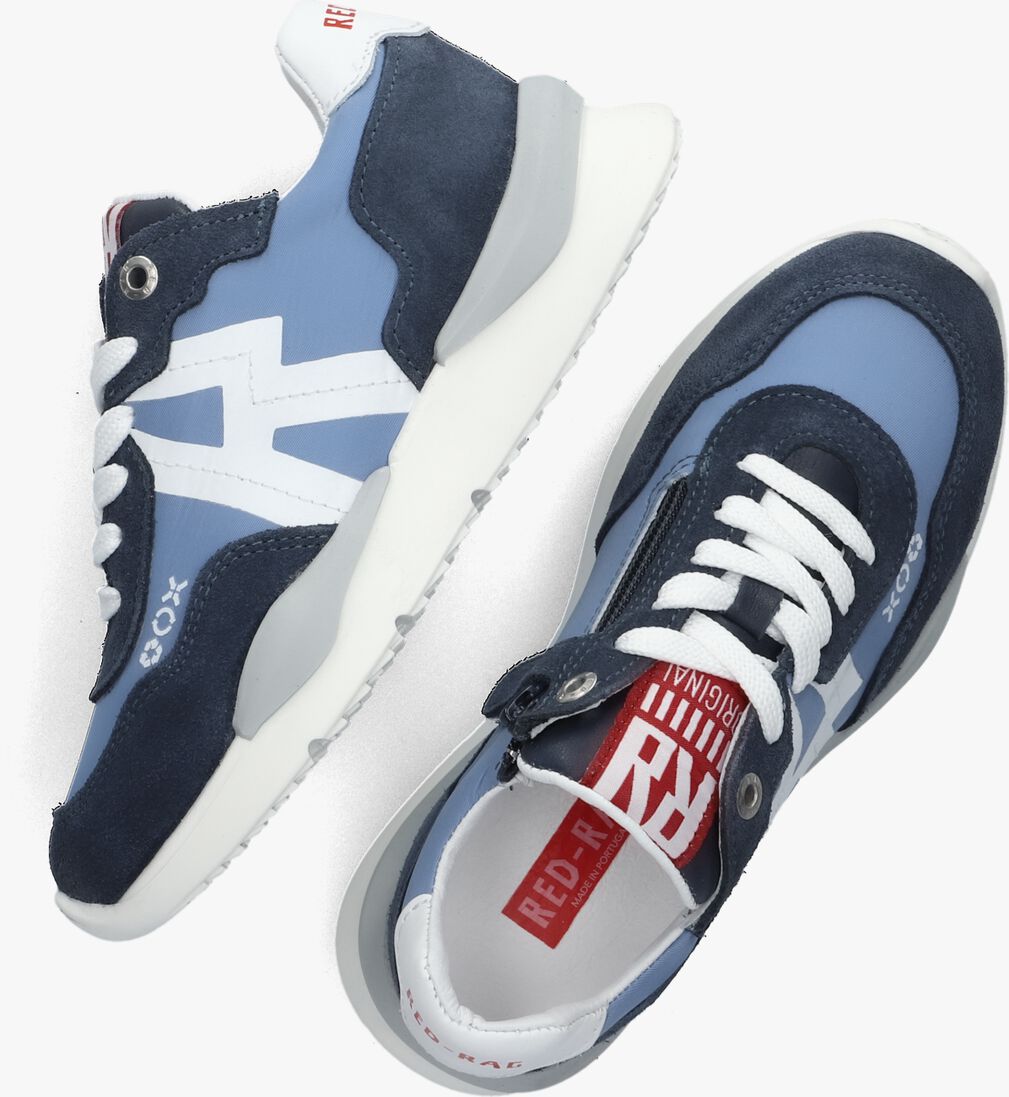 RED-RAG blauwe red-rag lage sneakers 13561