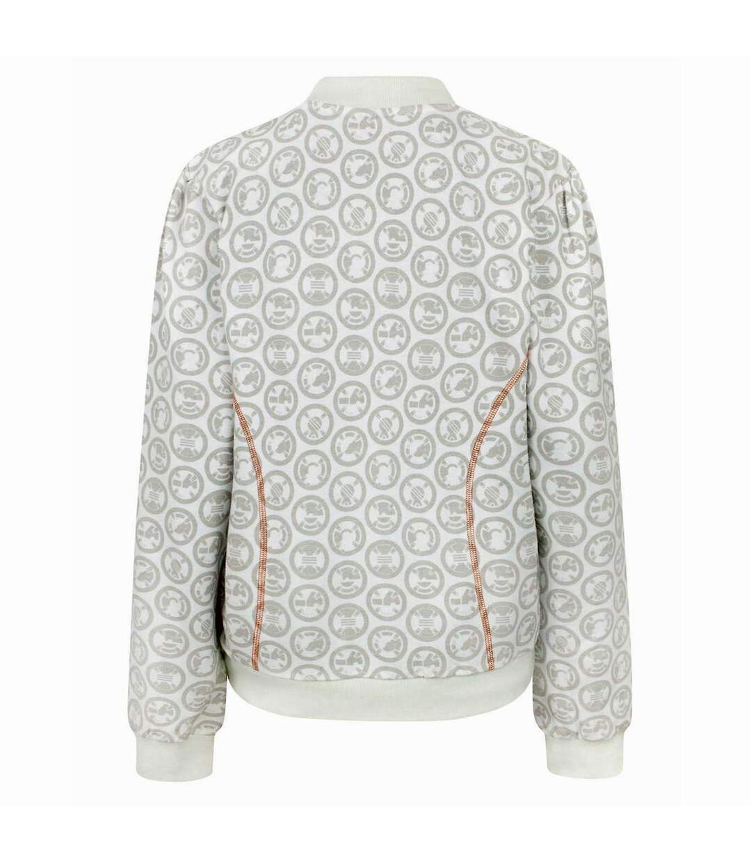 Star Wars - Blouson d'aviateur - Femme (Blanc) - UTNS4272