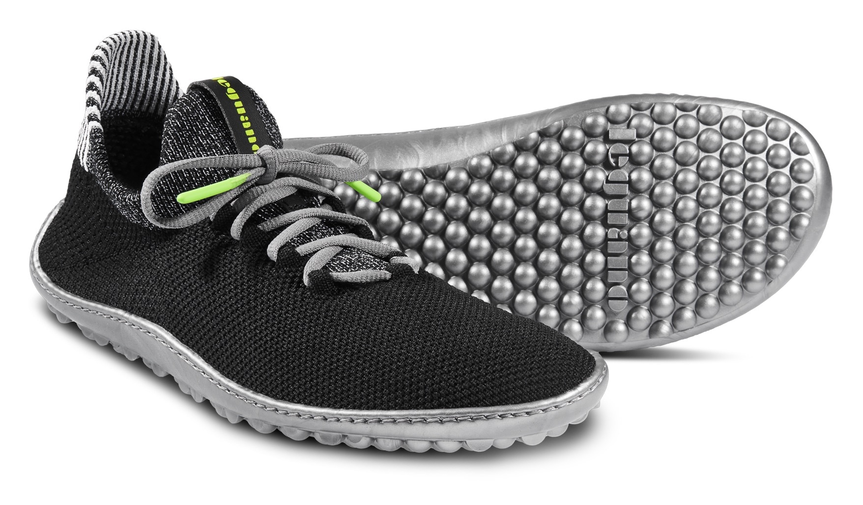 Leguano Barfussschuh »Inspiro«  Slip-On-Sneaker, Bequemschuh, Komfortschuh mit Kontrastbesatz