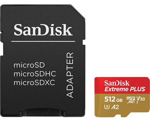 SanDisk Extreme MicroSD 512 GB