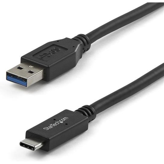 StarTech.com Câble de Charge USB-A vers USB-C de 1m, USB 10Gbps, Charge et Synchronisation, 3A, Certifié USB-IF - Cordon de Charge USB