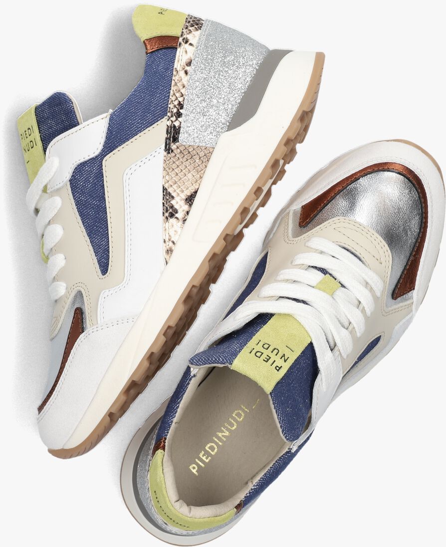 PIEDI NUDI blauwe piedi nudi lage sneakers selva