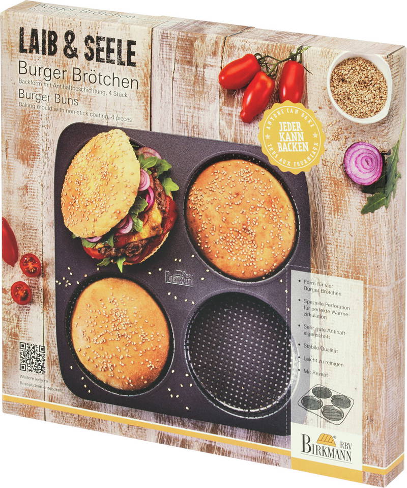 Birkmann Burger-Brötchenblech