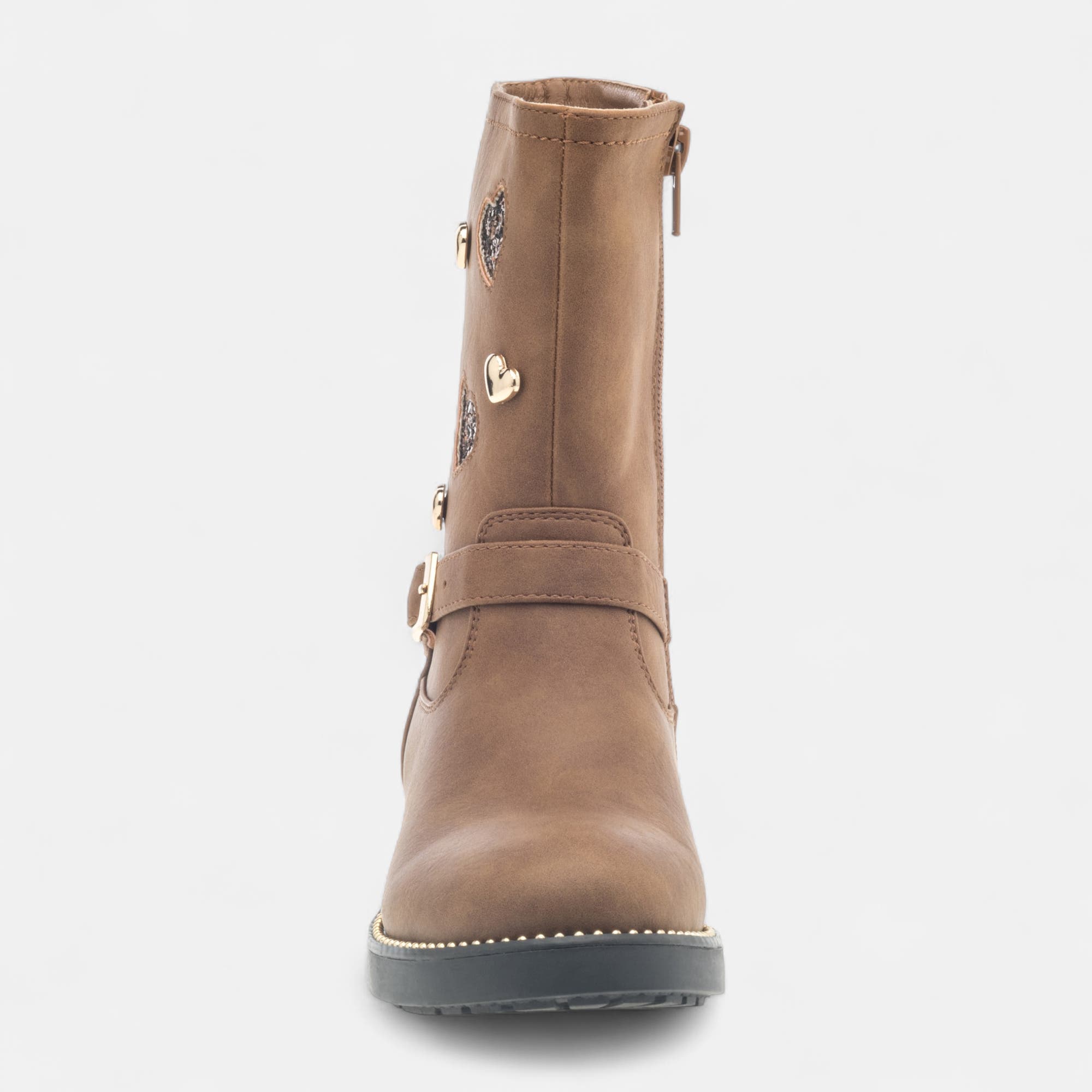 Bottes Fille cognac