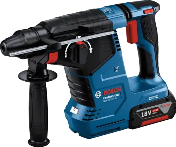 Bosch BOREHAMMER GBH 18V-24 C 2X5,0AH L-BOXX