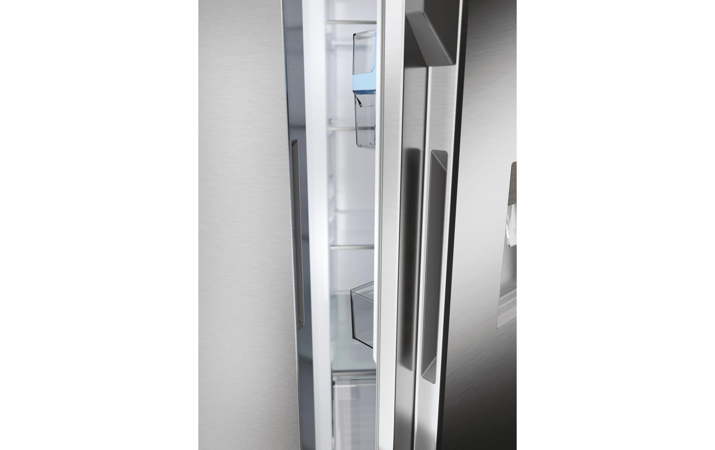 Foodcenter HSR5918DWMP Silber<br>Side by Side Kühlgerät