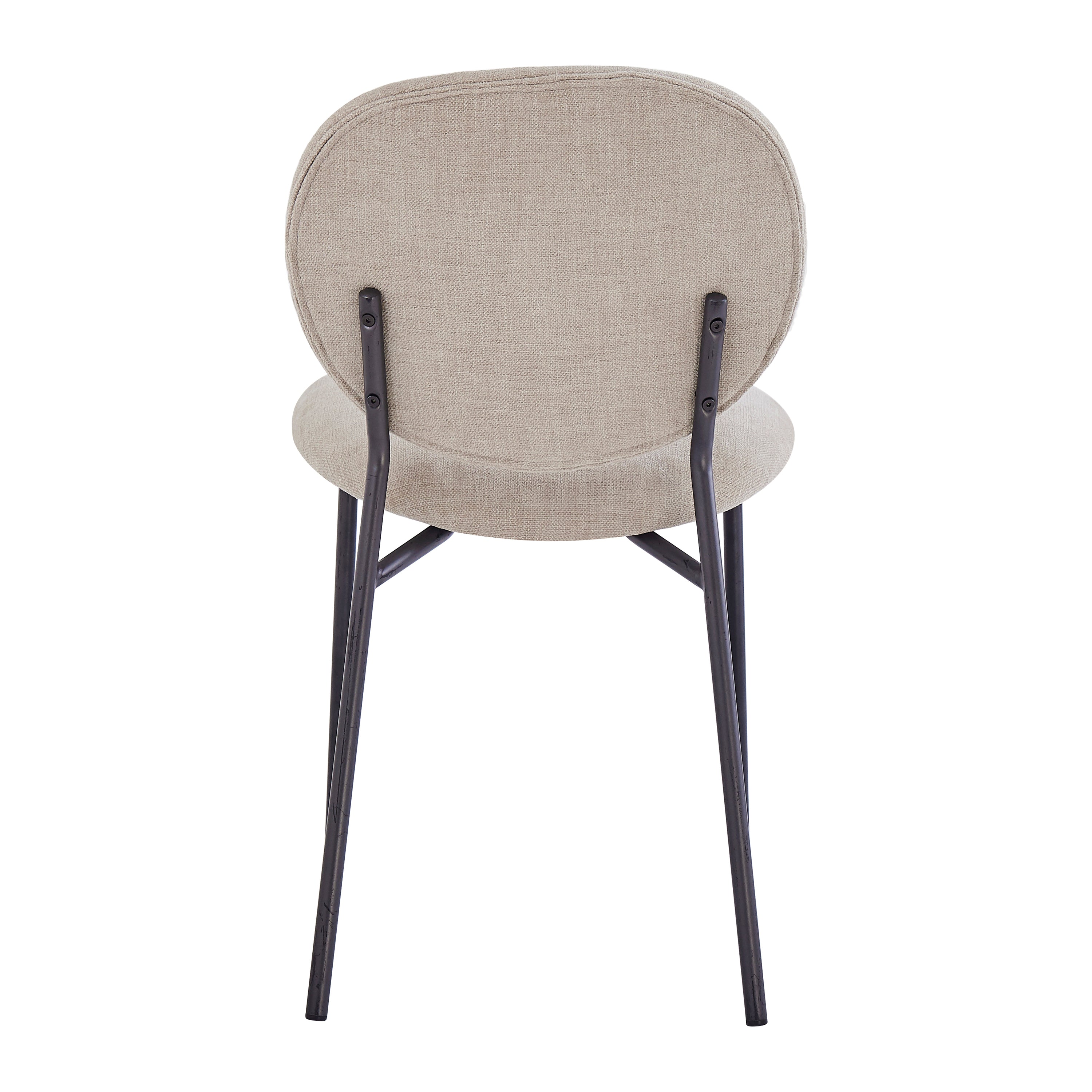 by fonQ Loop Eetkamerstoel Chenille - Beige
