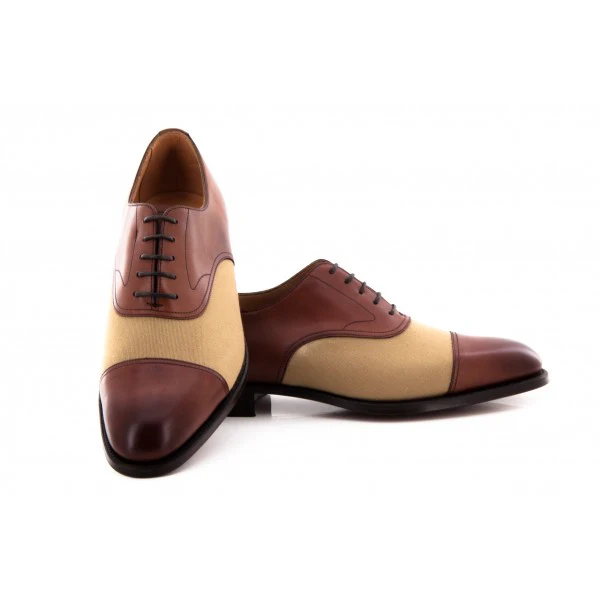 EDWARD GREEN - WEYMOUTH MARRON/BEIGE