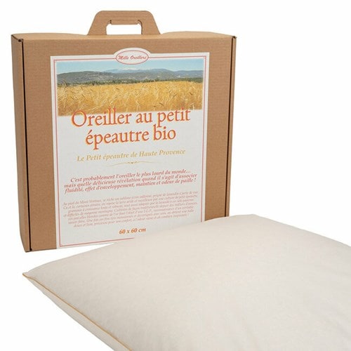 OREILLER PETIT EPEAUTRE BIO 60x60 CM