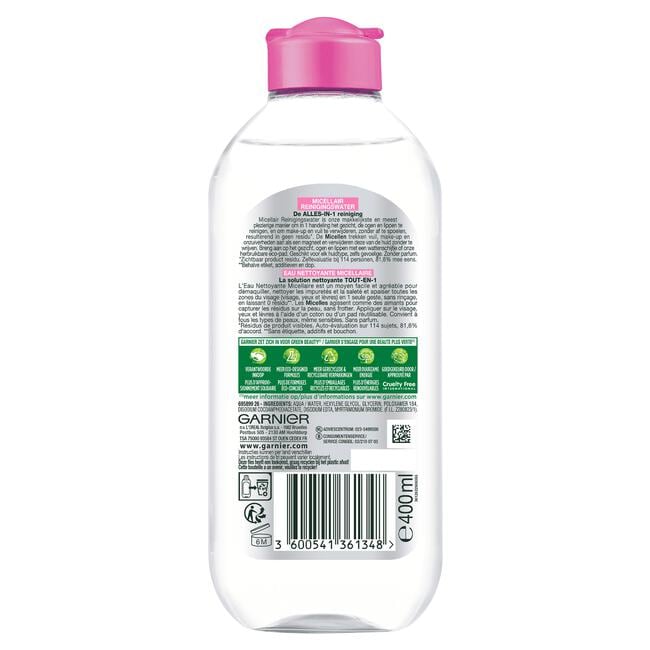 Garnier SkinActive Micellair Reinigingswater Gevoelige Huid 400 ML