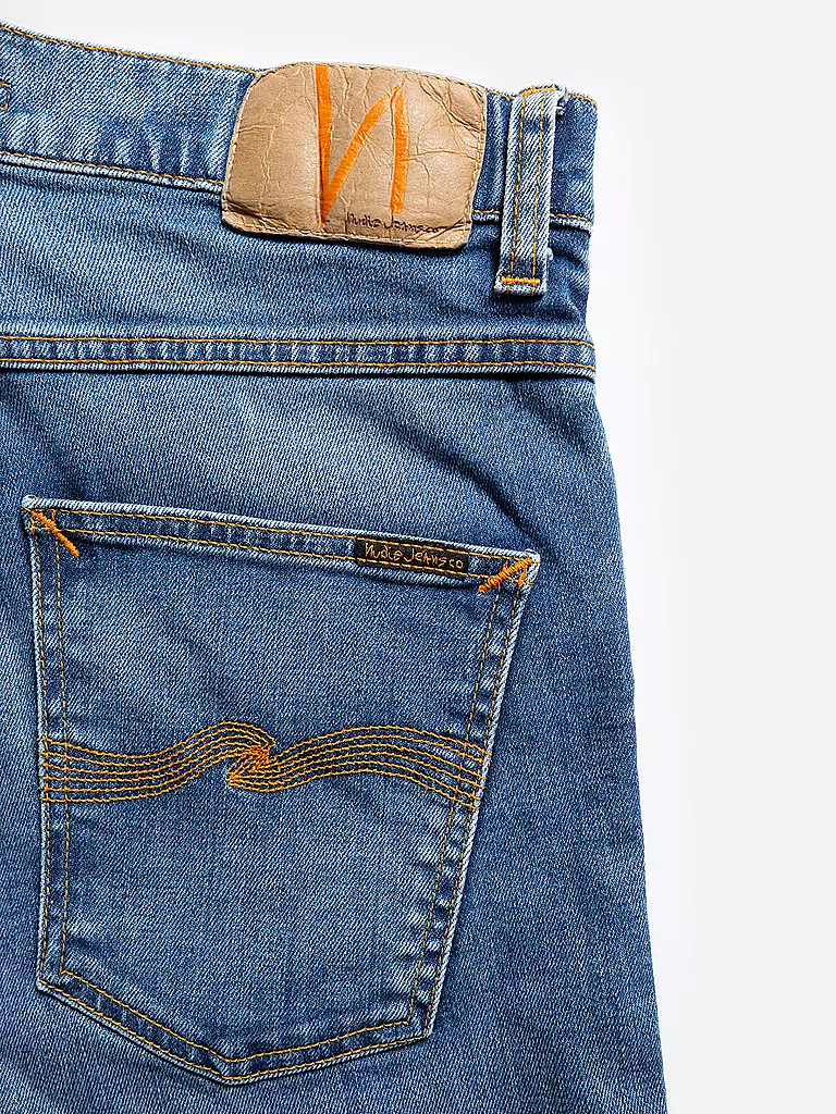 NUDIE JEANS Jeans Slim Fit GRIM TIM  blau