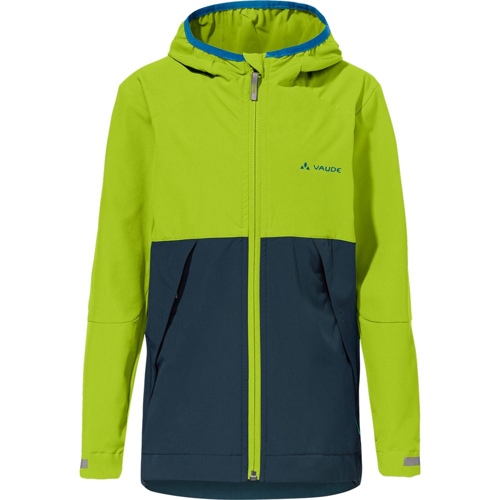 VAUDE Kids Moab Stretch Softshelljacke Kinder chute green