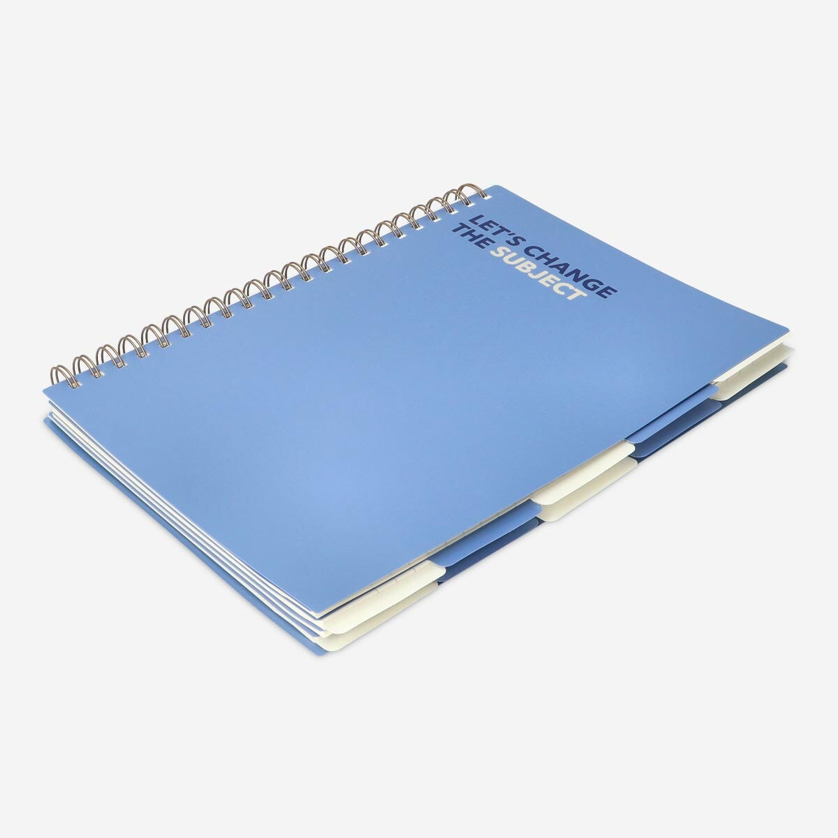 Notesbog med indeksfaner. A4
