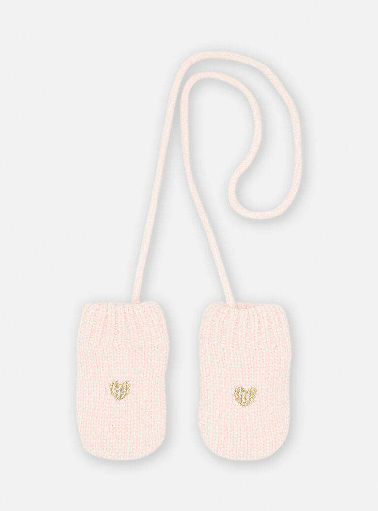 Moufles roses
