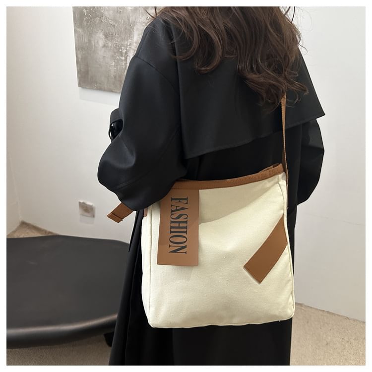 Kleevelind - Canvas Tote Bag met Paneel