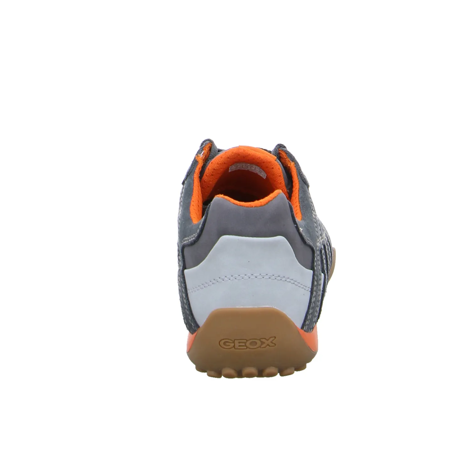 GEOX Halbschuhe Sneaker Grau Leder
