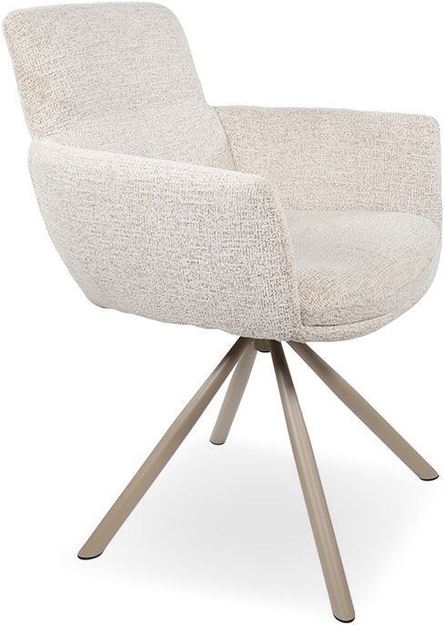 Eetkamerstoel Champagne Harry B57.5 x D63 x H83.5 cm