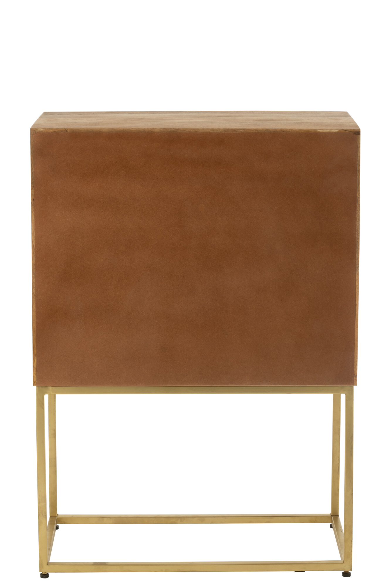 Kast Furu hoog Goud/Naturel