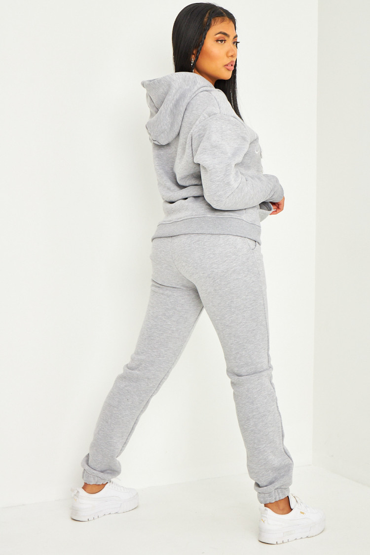 Sweat à capuche gris Brentiny