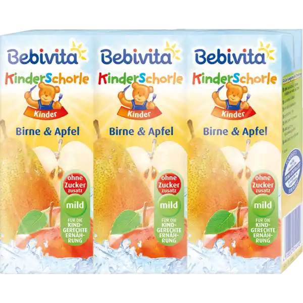 Kinderschorle Birne & Apfel