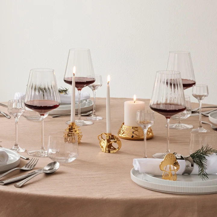 Georg Jensen - Bernadotte Rotwein Glas, 540 ml (6er-Set)