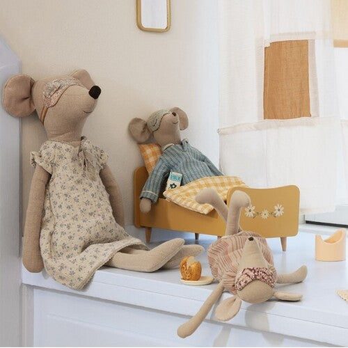 maileg knuffelmuis nachtjapon - maxi - 50 cm
