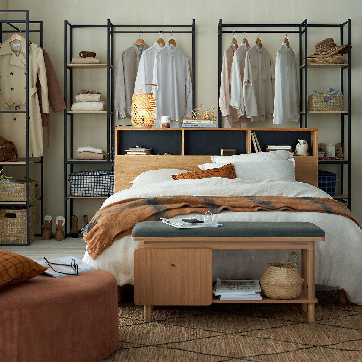 LA REDOUTE INTERIORS<br>Módulo de vestir L70 cm, Farla