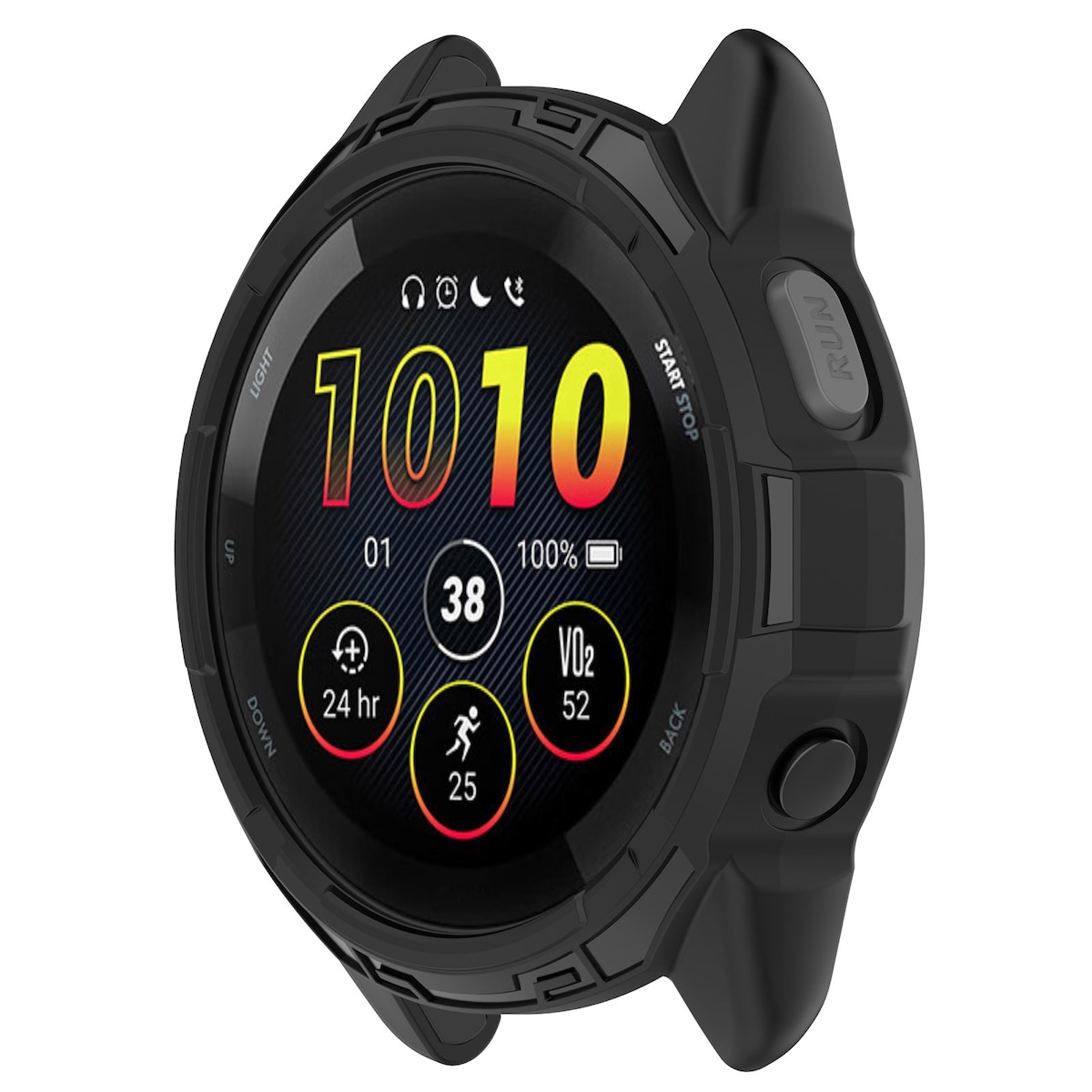 Smartwatch beskyttelsesdeksel TPU Sort Garmin Forerunner 265