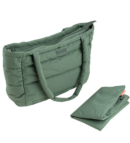 Done by Deer Wickeltasche - Quilted - Grün