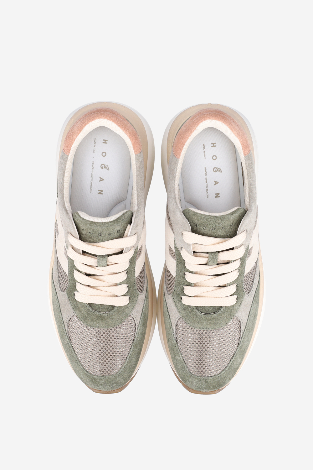 H714 suede sneakers