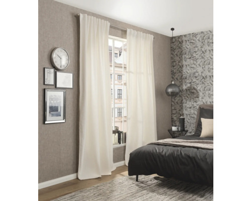 Thermisch gordijn Teddy offwhite 135x245 cm