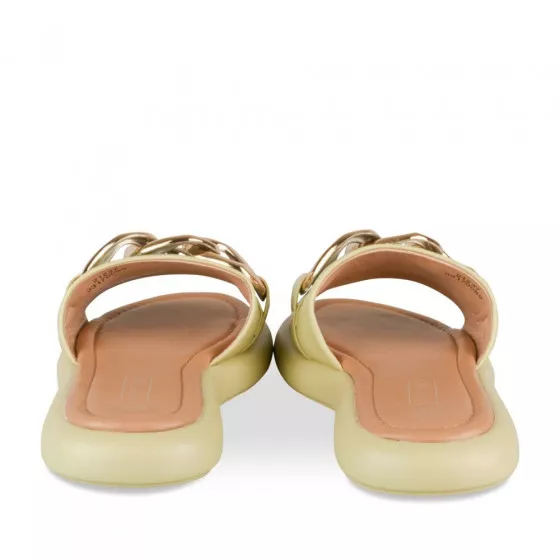 Mules VERT MERRY SCOTT