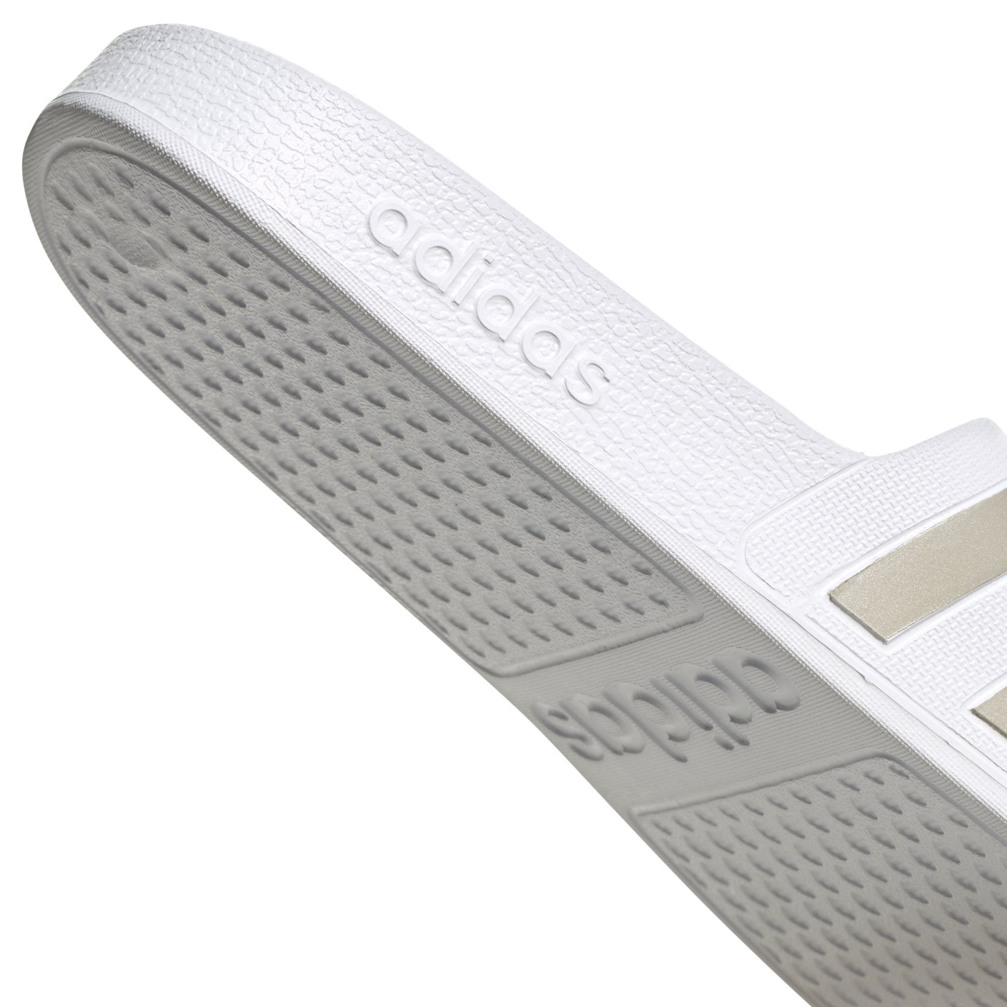 Adidas Adilette Aqua Slippers Wit Zilver Wit