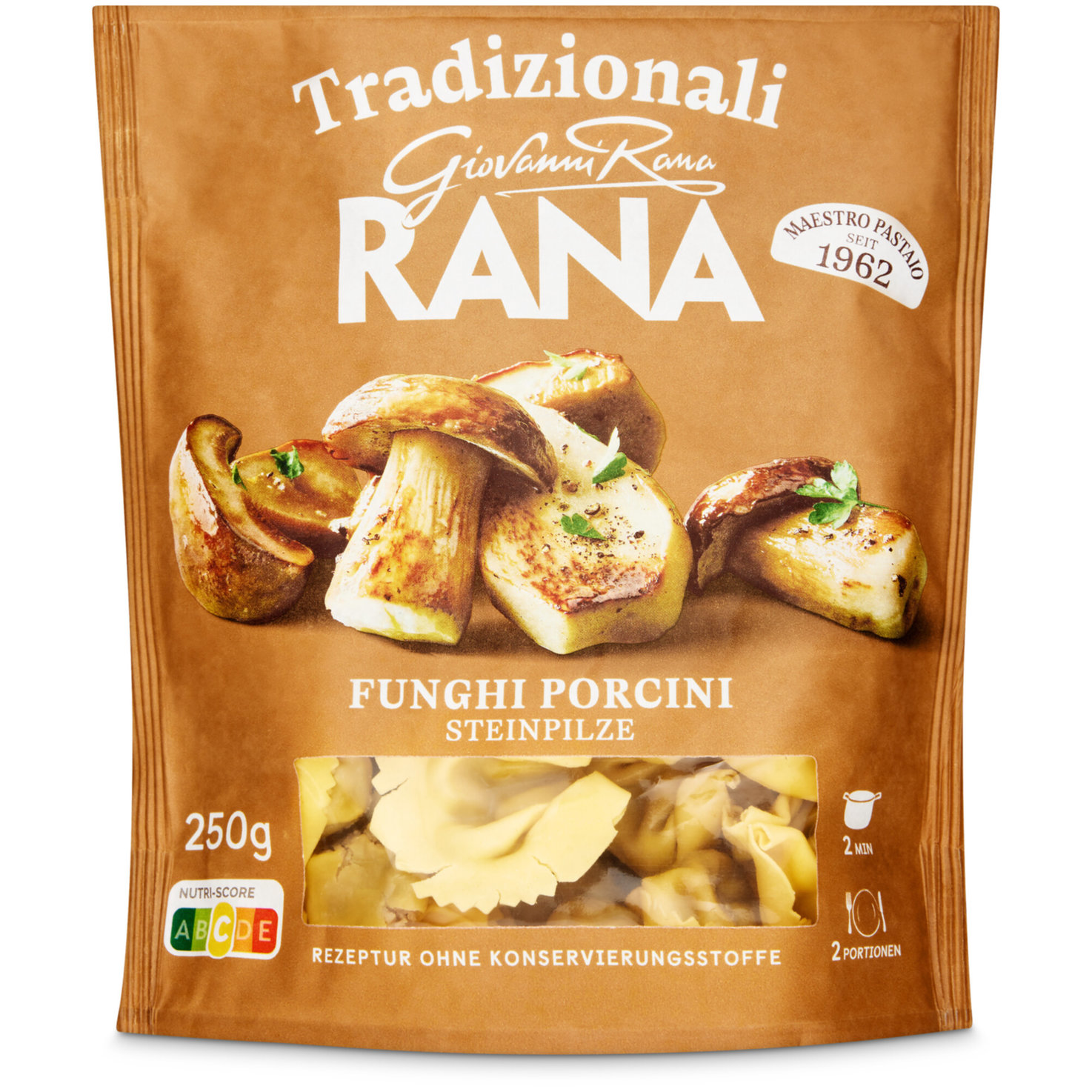 Rana Tortelloni ai Funghi Porcini