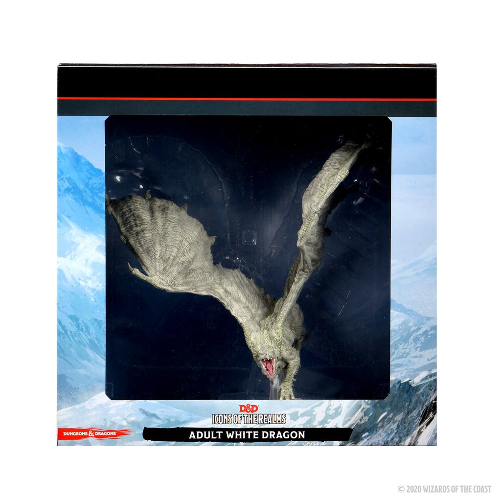 D&D Icons of the Realms Premium Figures - Adult White Dragon