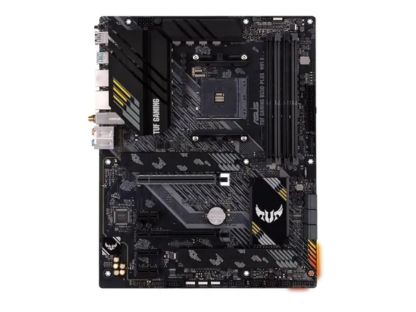 ASUS TUF GAMING B550-PLUS WIFI II - Bundkort - ATX - Socket AM4 - AMD B550 Chipset - USB-C Gen2, USB 3.2 Gen 1, USB 3.2 Gen 2 - 2.5 Gigabit LAN, Wi-Fi 6, Bluetooth - onboard grafik (CPU påkrævet) - HD Audio (8-kanaler)