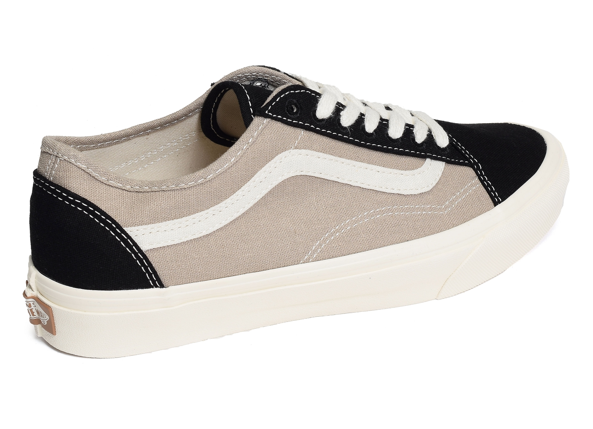 Ua old skool tapered noir beige