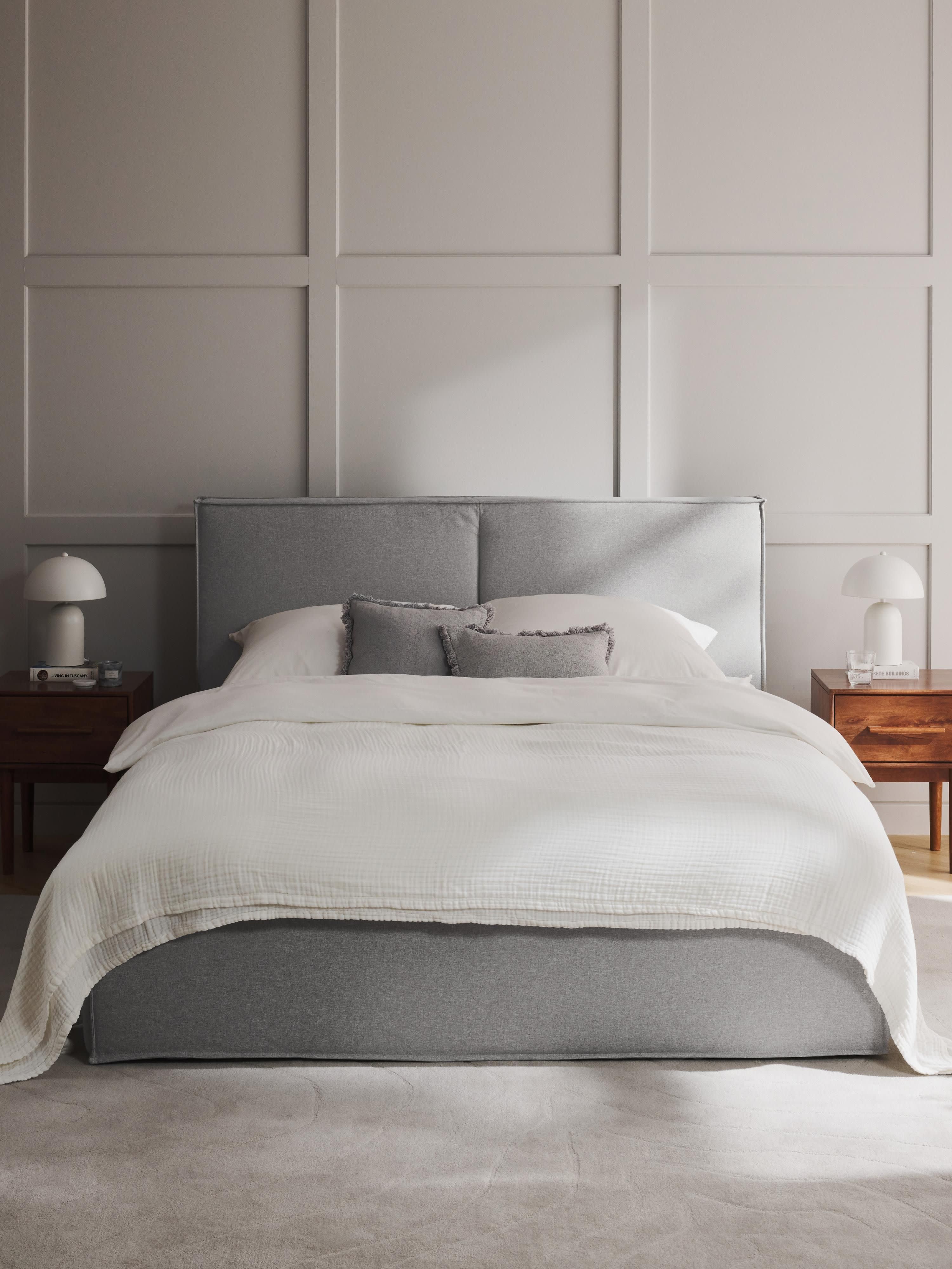 Gestoffeerd bed Dream met opbergruimte