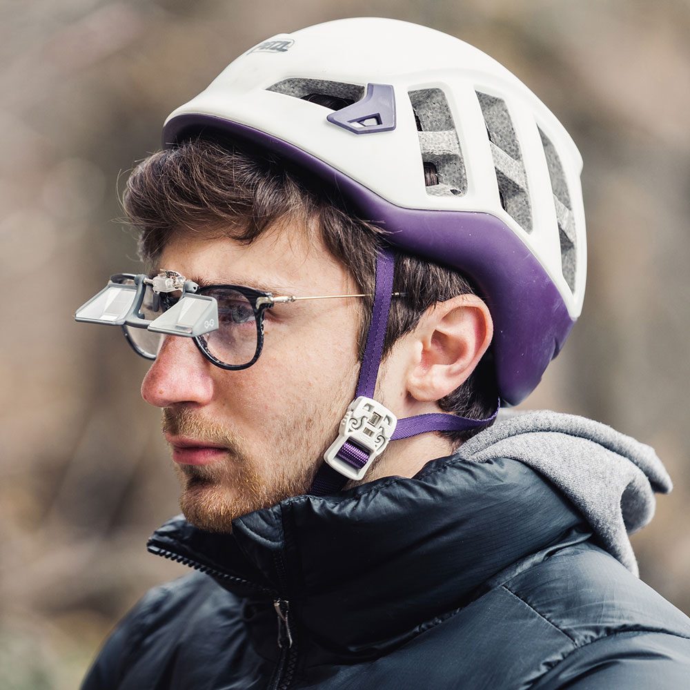 YY Vertical Clip Up Sicherungsbrille grau