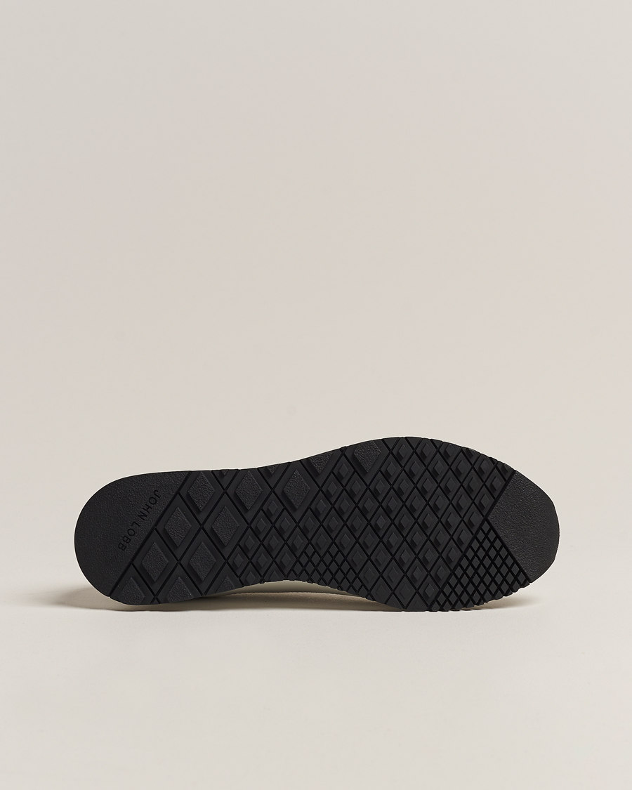 John Lobb Foundry Running Sneakers White Calf