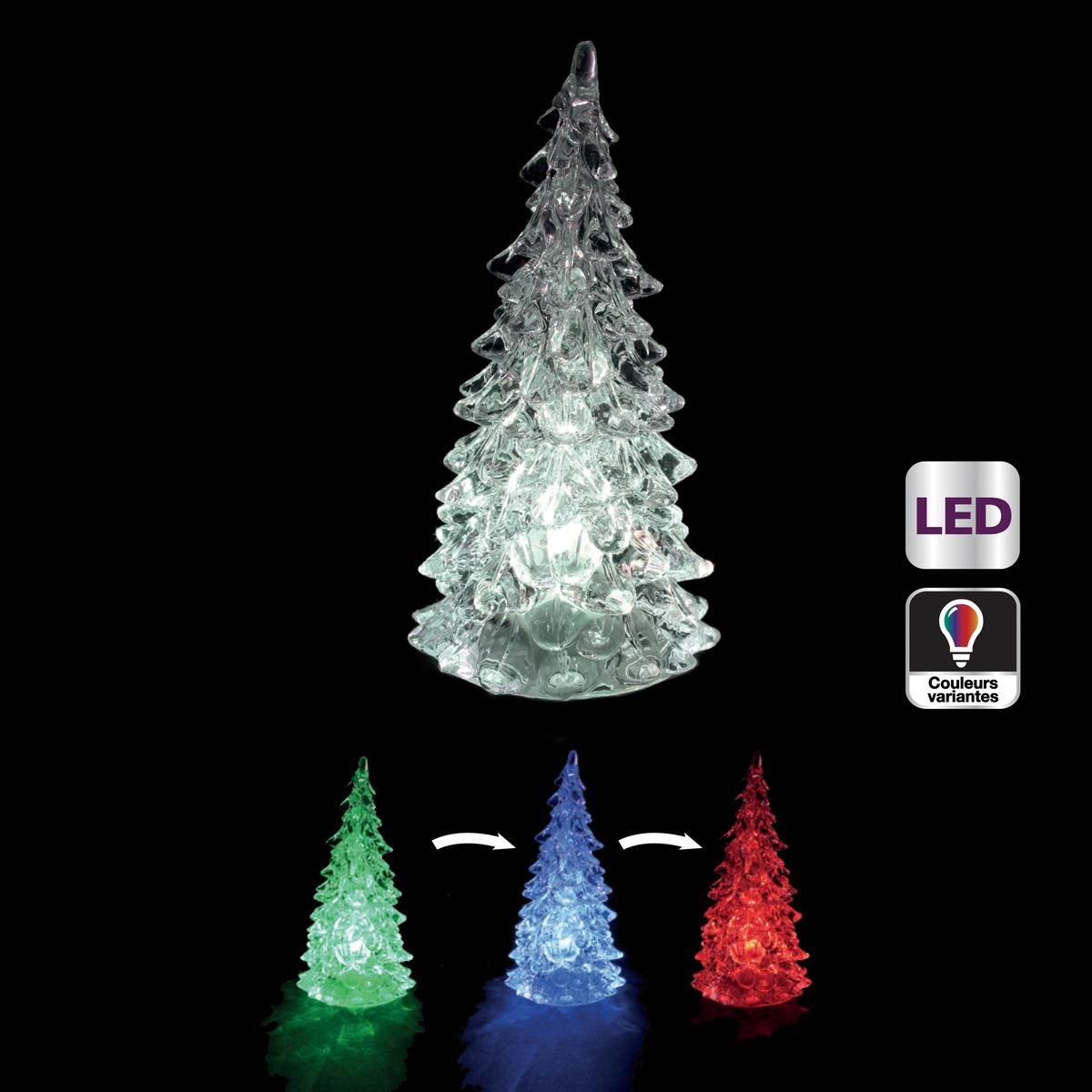 SAPIN ACRYLIQUE 1 LED