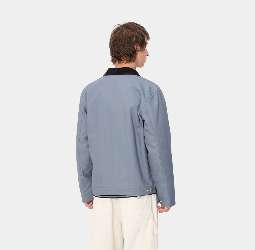Carhartt WIP Detroit Jacket Dove Grey / Black