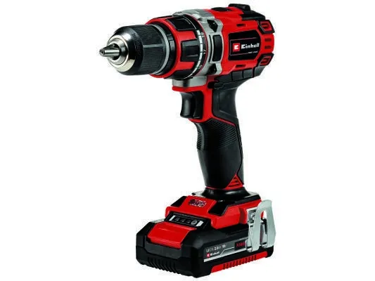 Einhell Power X-Change TE-CD 18/50 Li BL (2x2,0Ah) Batteri boremaskine 18 V 2 Ah Litium inkl. ekstra batteri, Kuffert