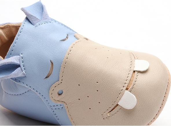 Easy peasy chaussons bebe blublu popotam 18777 bleu